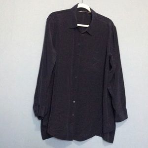Washable silk tunic